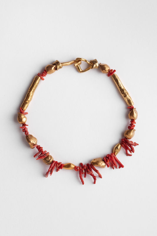 Melt Coral Necklace